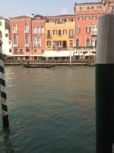 view from Hotel Canal Grande