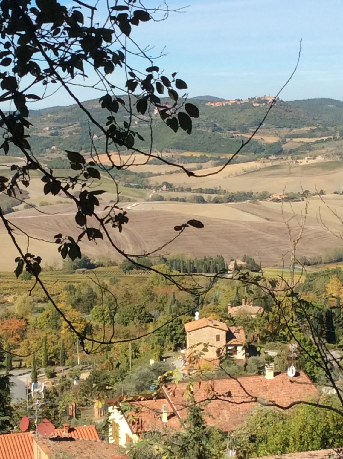 views in Montepulciano