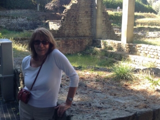 me at Fiesole Ruins