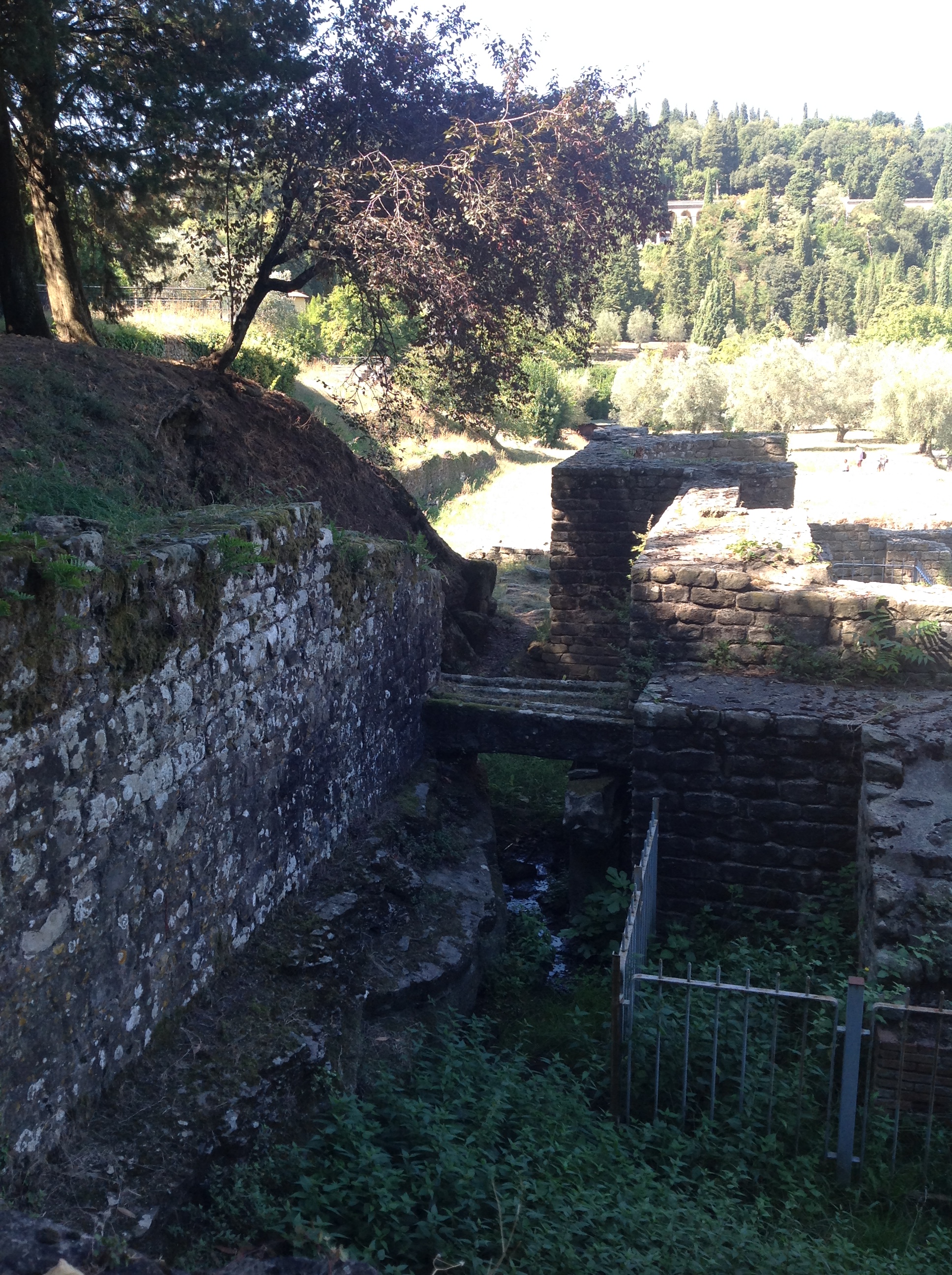 Fiesole ruins 2015