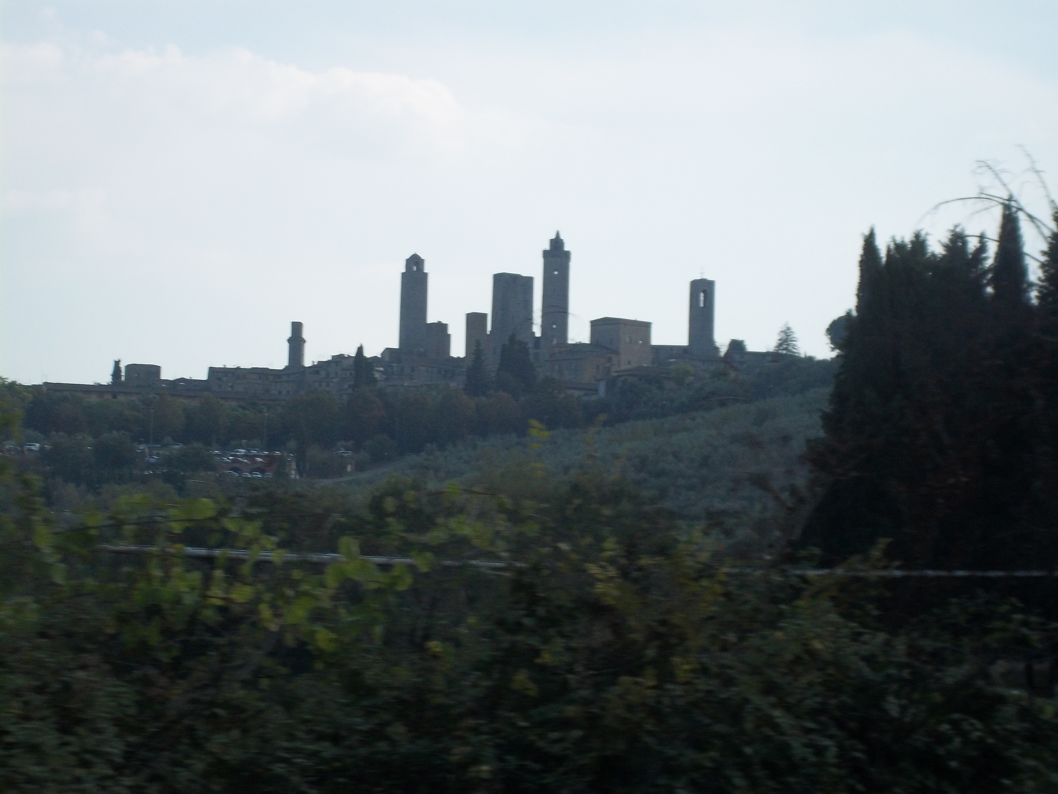 views of San Gimignano
