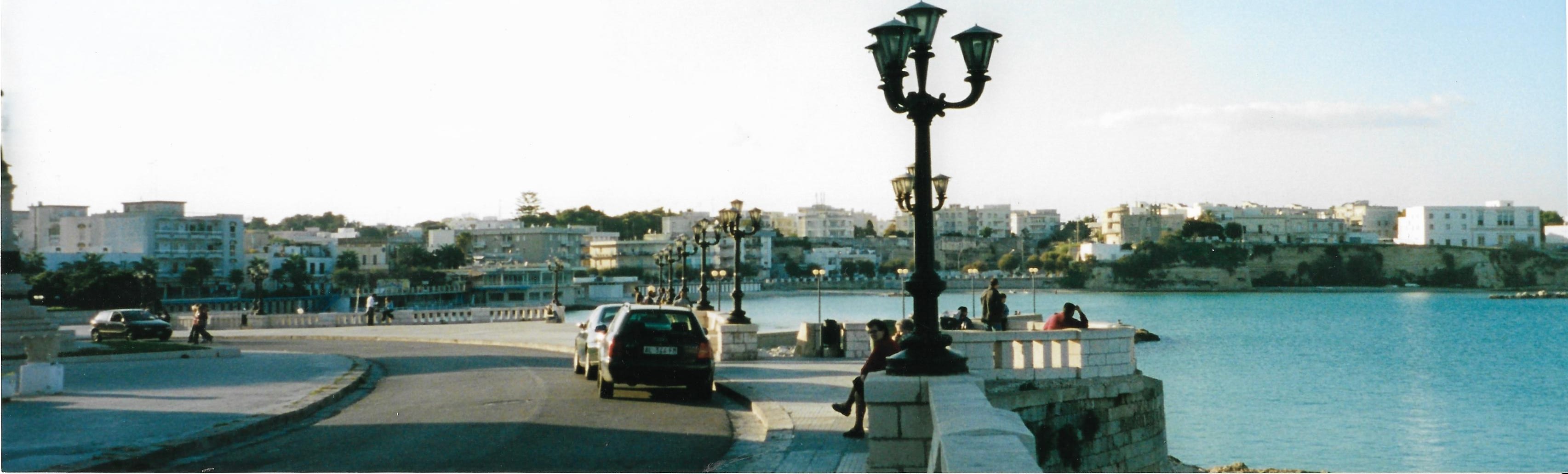 Along the quay in Otranto