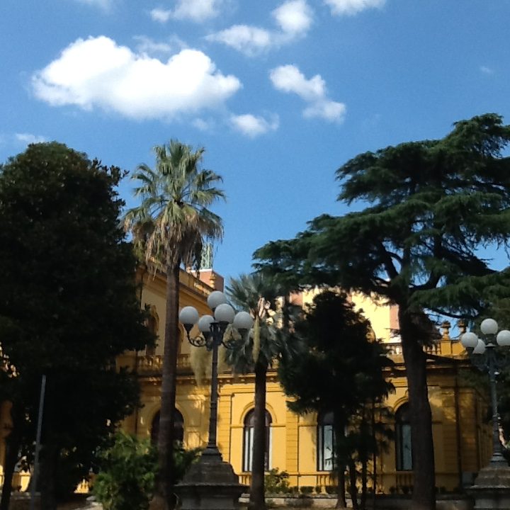 parks and streets of Montecatini