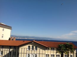 view from Grand Hotel Adriatic, Opatija