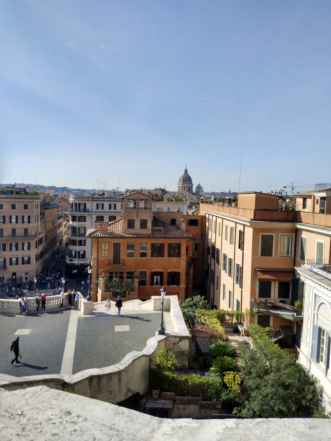 View of Piazza Spagna
