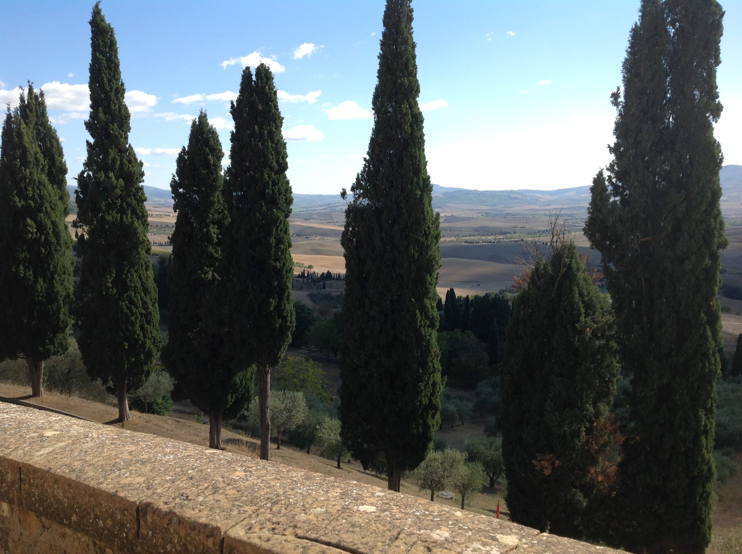 view from Pienza 2