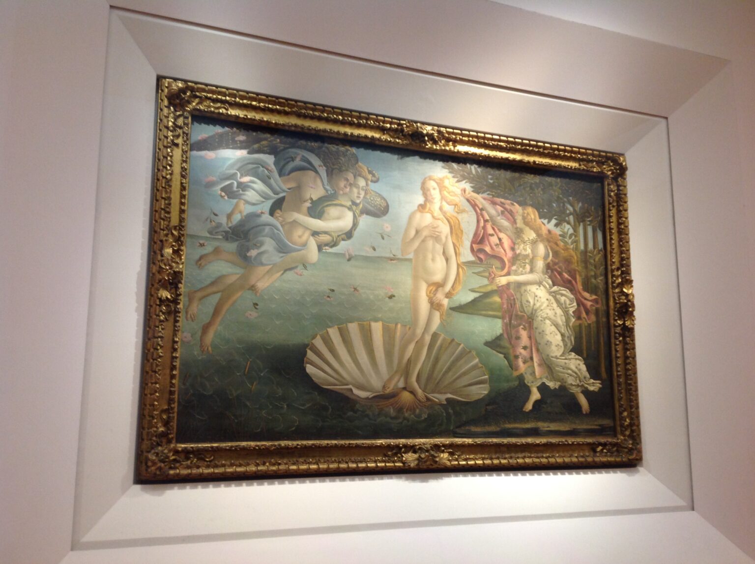 Botticelli and Lippi in the Uffizi